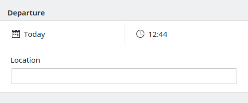 The form card delegate